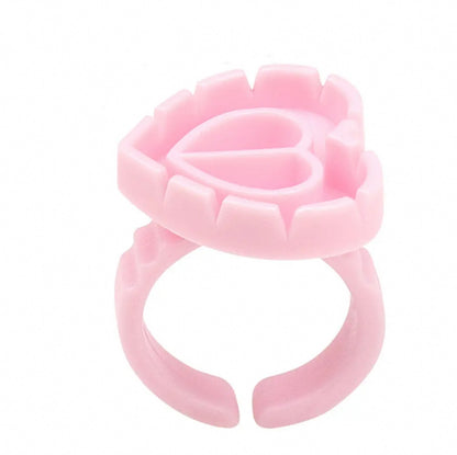 Eyelash Glue Ring (Heart style)